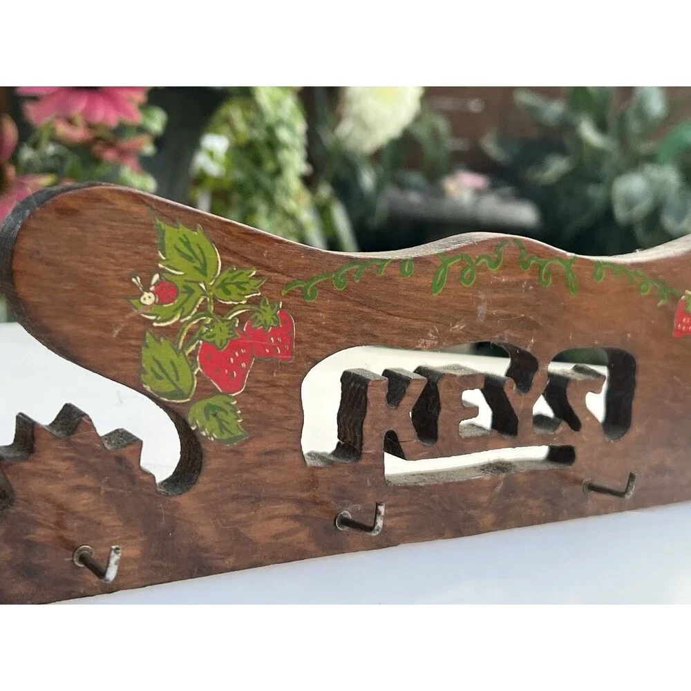 Wooden 1970s vintage